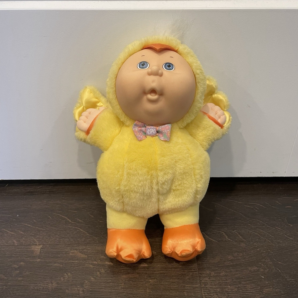 Cabbage Patch Kids Babyland Chick Plush Daniel Easter Doll Toy Vintage 1992